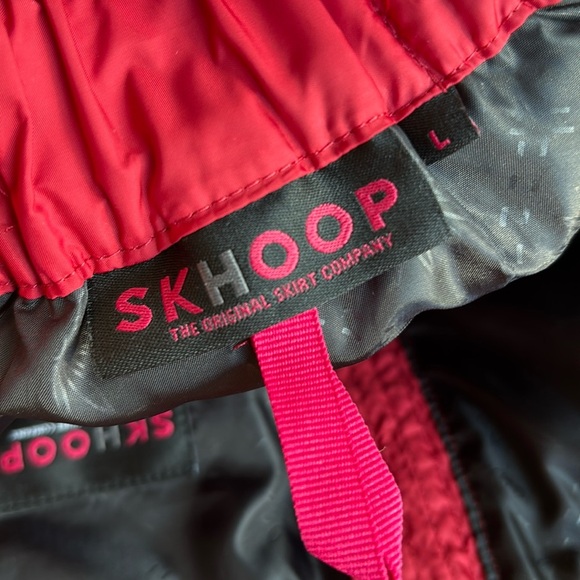 Skhoop Red Quilted Skirt - Picture 5 of 7